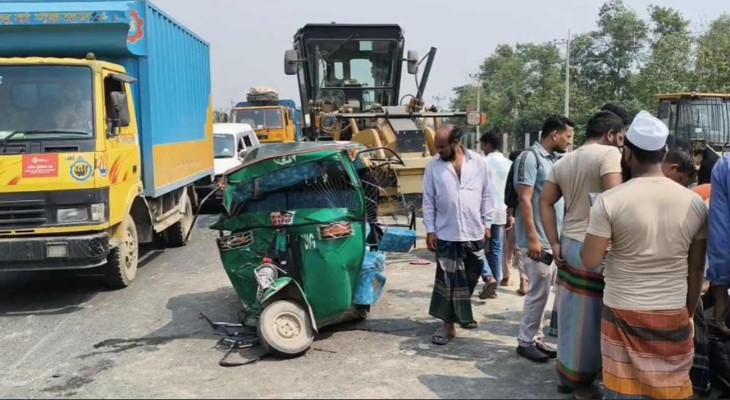 ব্রাহ্মণবাড়িয়ায় অটোরিককশা দুর্ঘটনায় আহত ৫