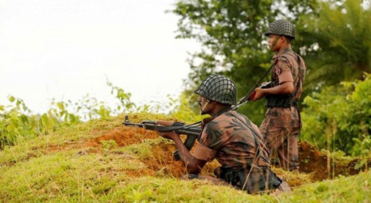 ফেনী সীমান্তে সর্বোচ্চ সতর্ক বিজিবি