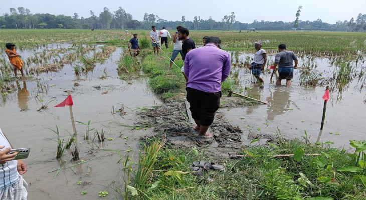 কুড়িগ্রামের রাজারহাটে তিন দশকের দখলদারিত্বের অবসান