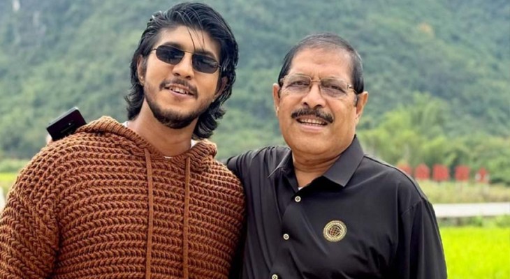 বাবাকে নিয়ে আবেগঘন পোস্ট তৌসিফের