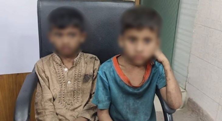 ঢাকা থেকে ট্রেনে বগুড়ায় আসা দুই শিশু এখন থানা হেফাজতে