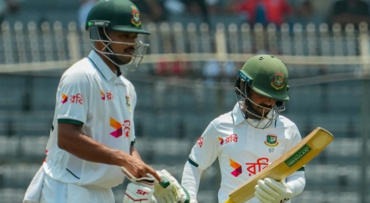 টেস্টে জিম্বাবুয়ের বিপক্ষে ১৪০ রানেই অলআউট বাংলাদেশ