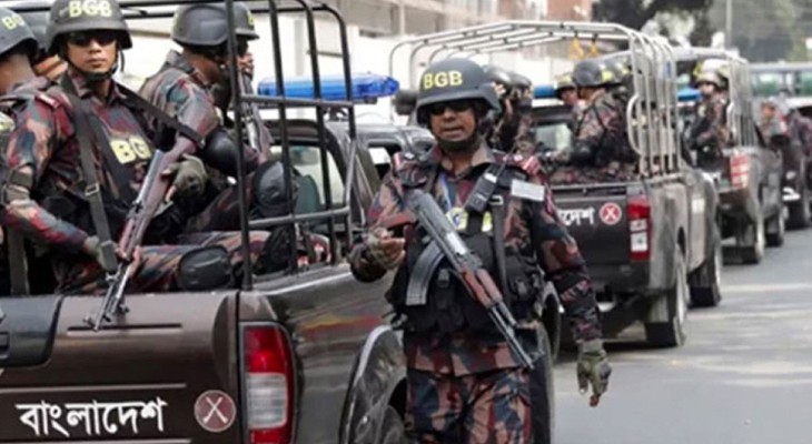 দেশের ৫ জেলায় বিজিবি মোতায়েন