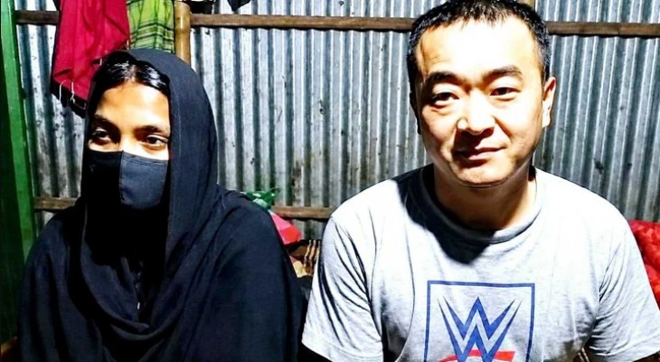 প্রেমের টানে ব্রাহ্মণবাড়িয়ায় চীনা যুবক, নিচ্ছেন বিয়ের প্রস্তুতি