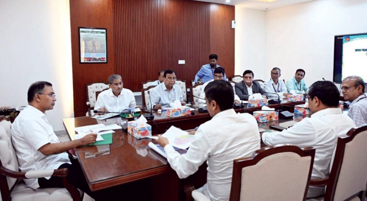 ডিএনডি এলাকার জলাবদ্ধতা নিরসনে প্রধানমন্ত্রীর সভাপতিত্বে বৈঠক