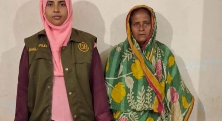 ঠাকুরগাঁওয়ে ২০ বোতল ফেনসিডিলসহ নারী গ্রেফতার