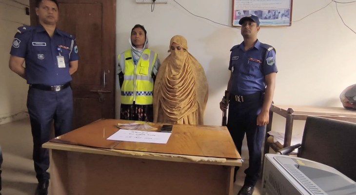 সিরাজগঞ্জের সলঙ্গায় অপহৃত প্রবাসী উদ্ধার নারী গ্রেফতার