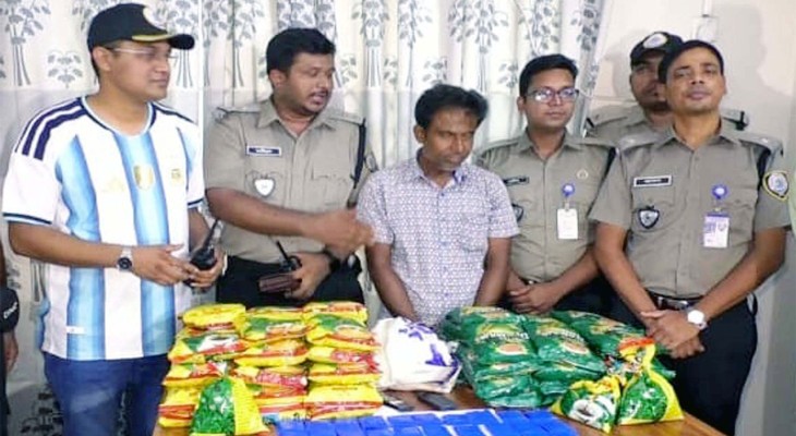 বগুড়া ও রংপর ডিএনসির অভিযান চায়ের প্যাকেটে পাওয়া গেল ১২ হাজার পিস ইয়াবা, গ্রেফতার- ১