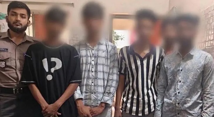 রাজধানীতে বিদেশি পিস্তলসহ কিশোর গ্যাংয়ের চার সদস্য আটক