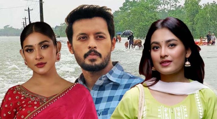 বন্যার্ত মানুষের পাশে সহযোগিতা নিয়ে এগিয়ে যাওয়ার আহ্বান