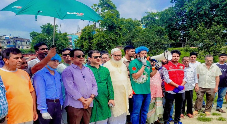 দীর্ঘদিনের অব্যবস্থাপনা সিস্টেমে আনতে জনসচেতনতা প্রয়োজন : বগুড়া সিটি প্রশাসক স্বাধীন