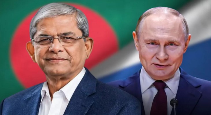 মির্জা ফখরুলকে পুতিনসহ ৭ দেশের রাষ্ট্রপ্রধানের অভিনন্দন