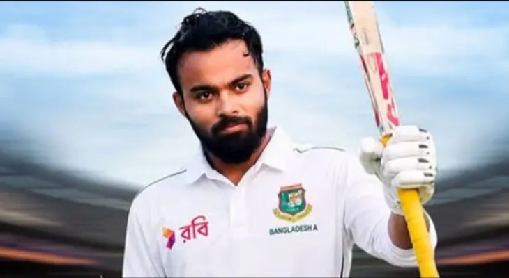 দ. আফ্রিকা ‘এ’ দলের বিপক্ষে দুর্দান্ত ডাবল সেঞ্চুরি তাওহীদ হৃদয়ের