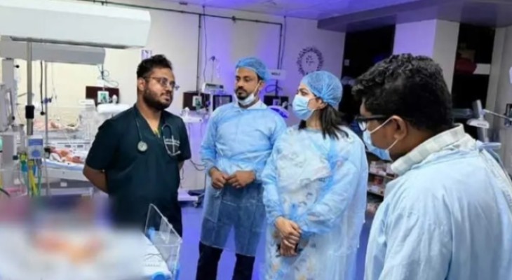 হাসপাতালের লিফটে সন্তান প্রসব, বিনামূল্যে মা-শিশুকে চিকিৎসা