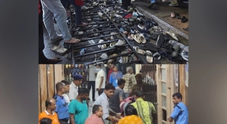 কলকাতায় পূজা মণ্ডপে পদপিষ্ট হয়ে অন্তত ১৭ জনের মৃত্যু
