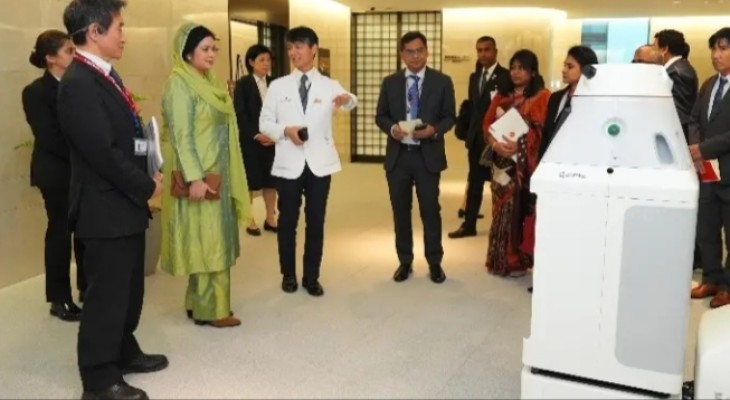 টোকিওতে হাসপাতাল-নার্সিং সেন্টার পরিদর্শনে জুবাইদা রহমান