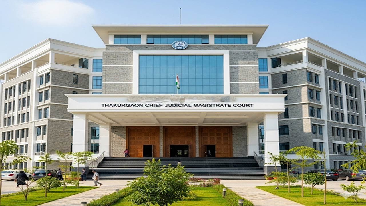 ঠাকুরগাঁও মুখ্য বিচারিক হাকিম আদালতের জমি নির্ধারণে আটকে আছে ভবন নির্মাণ