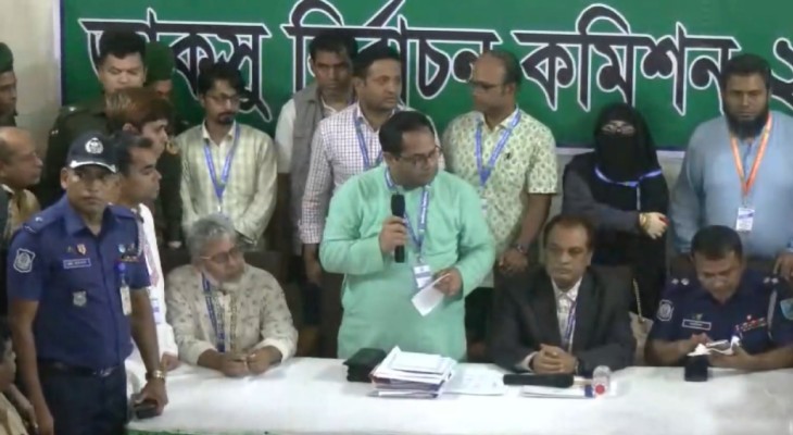 জাকসু নির্বাচনের ফল ঘোষণা শুরু