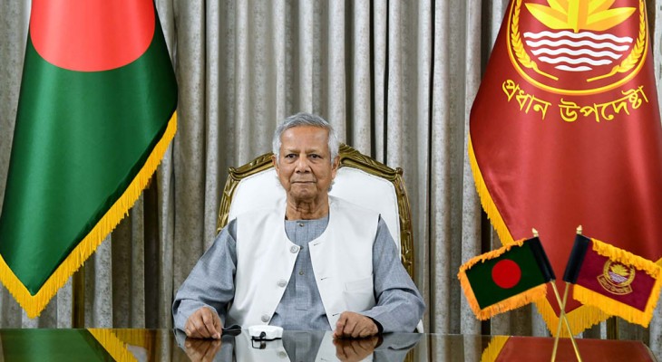 ফেব্রুয়ারির প্রথমার্ধে নির্বাচনের কোন বিকল্প আমাদের হাতে নেই : প্রধান উপদেষ্টা