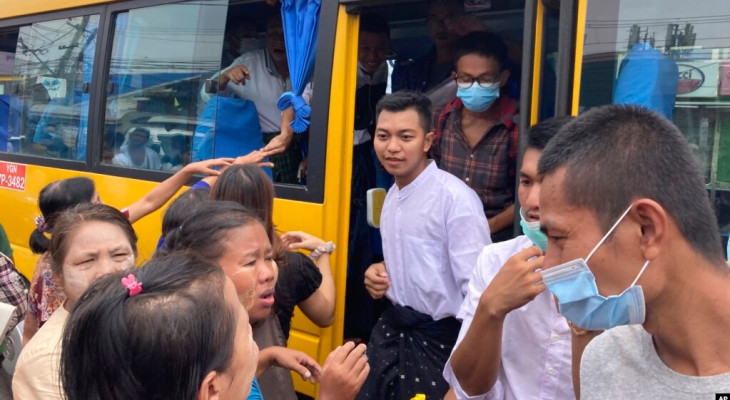 মিয়ানমারে হাজারও বন্দির সাজা মাফ করল জান্তা সরকার