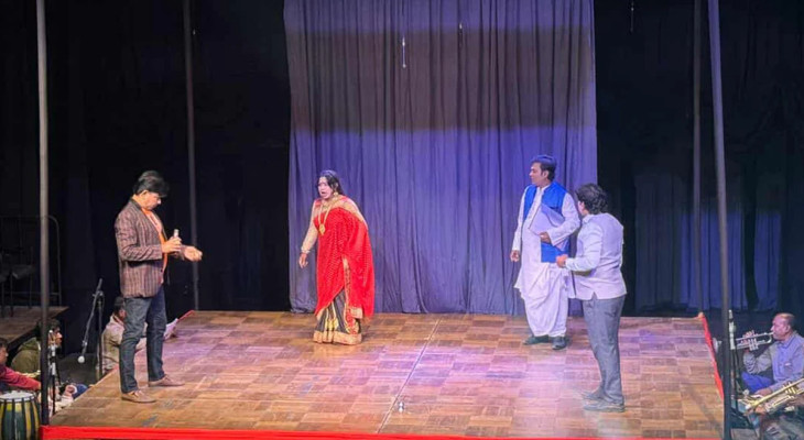 শিল্পকলায় মাসব্যাপী বিজয়ের যাত্রা উৎসব