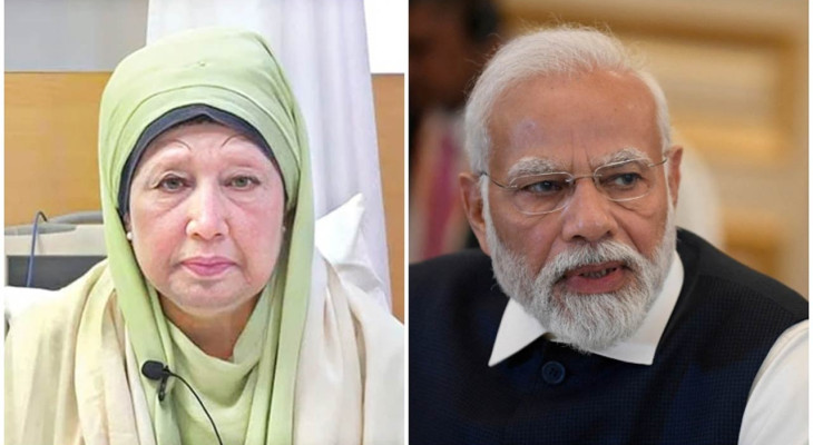 খালেদা জিয়ার অসুস্থতার খবরে উদ্বিগ্ন নরেন্দ্র মোদি