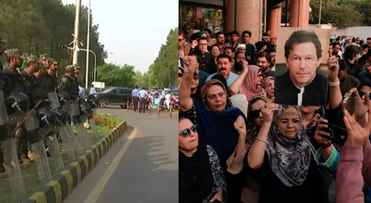 রাওয়ালপিন্ডিতে সমাবেশ ঠেকাতে ১৪৪ ধারা জারি