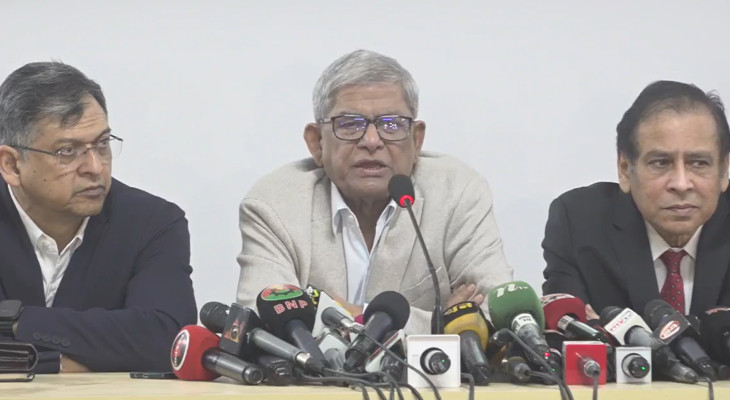 নতুন বাংলাদেশে সুযোগ সৃষ্টি হয়েছে একটি নির্বাচনের : মির্জা ফখরুল