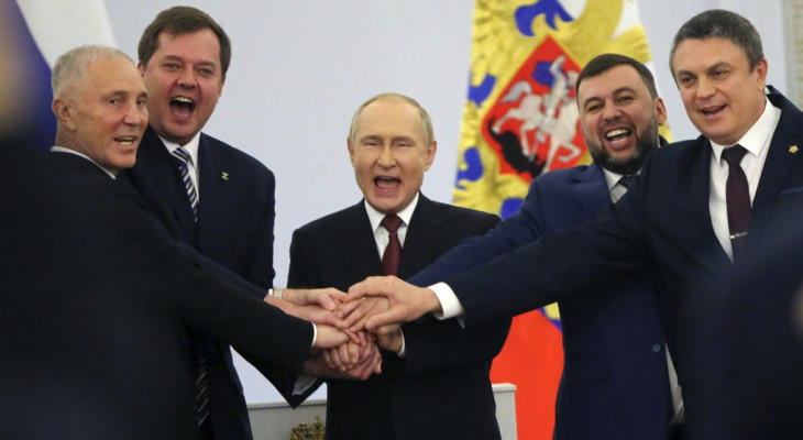 পুরো ইউক্রেন ও ইউরোপের কিছু অঞ্চল দখলে নিতে চান পুতিন