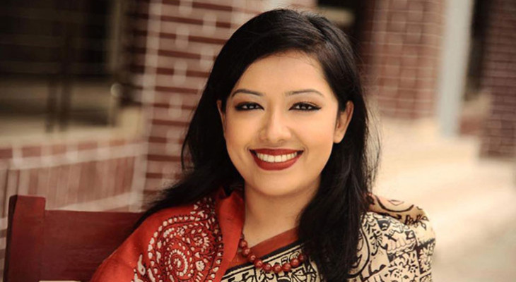 স্বতন্ত্র প্রার্থী হিসেবে মনোনয়নপত্র তুললেন রুমিন ফারহানা