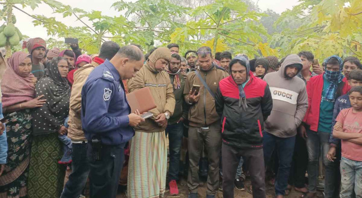 মেহেরপুরে পেঁপে ক্ষেতে থেকে ভ্যানচালকের মরদেহ উদ্ধার