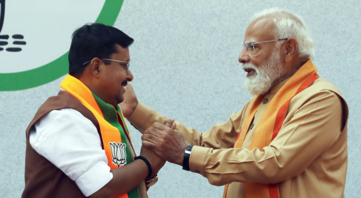 বিজেপি’র সর্বভারতীয় নতুন সভাপতি নিতিন নবীন