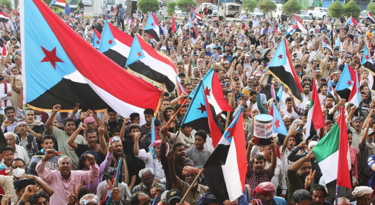 ভাঙনের মুখে ইয়েমেন : স্বাধীনতার জন্য গণভোটের ঘোষণা এসটিসি’র