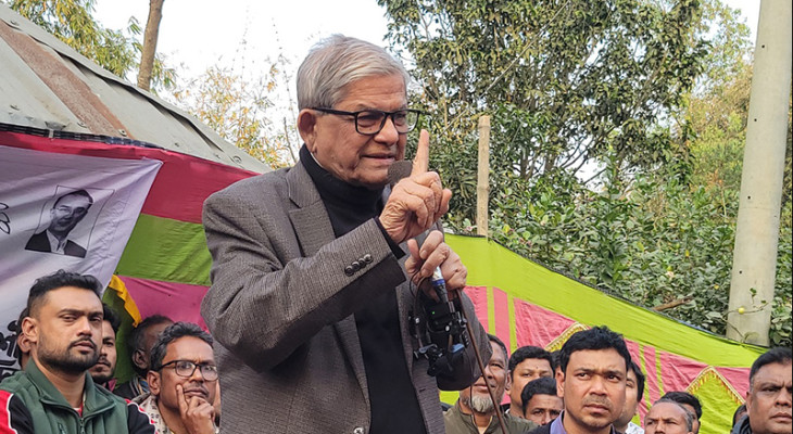 হাসিনা আপার রেখে যাওয়া কর্মী-সমর্থকদের পাশে আছি: মির্জা ফখরুল