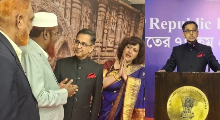 ভারতের প্রজাতন্ত্র দিবসে জামায়াত নেতাদের শুভেচ্ছা