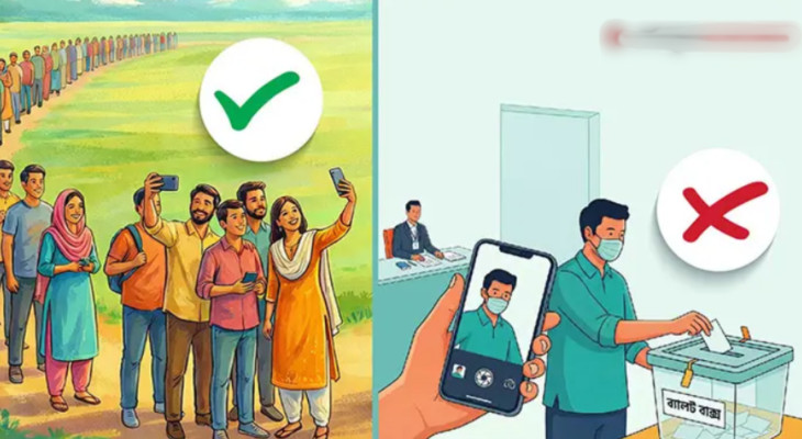 স্মার্টফোনের যুগে ‘প্রথম ভোট’ আর ‘ম্যানডেটরি সেলফি’- কিন্তু সাবধান