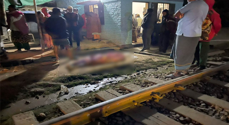 বগুড়ার সান্তাহারে ট্রেনের ধাক্কায় কর্তব্যরত গেটম্যানের মৃত্যু