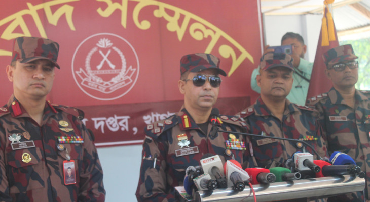 নির্বাচন ঘিরে খাগড়াছড়িতে ৩০ প্লাটুন বিজিবি মোতায়েন