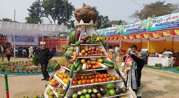 ঠাকুরগাঁওয়ে কৃষি প্রযুক্তি ও পুষ্টি মেলা শুরু