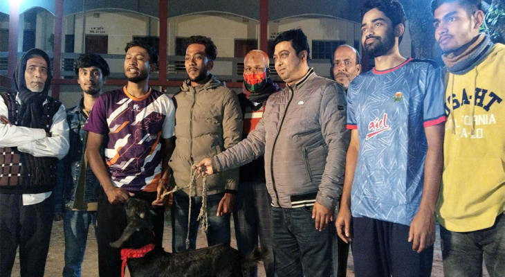 বগুড়ার ধুনটে ব্যাডমিন্টন টুর্নামেন্টে চ্যাম্পিয়ন সাব্বির একাডেমি