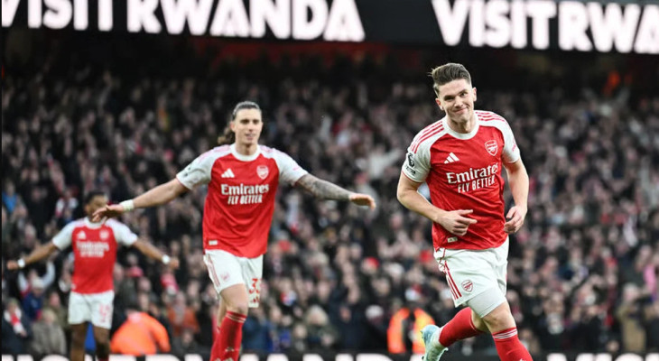 গিওকারেসের জোড়া গোলে সান্ডারল্যান্ডকে উড়িয়ে দিল আর্সেনাল