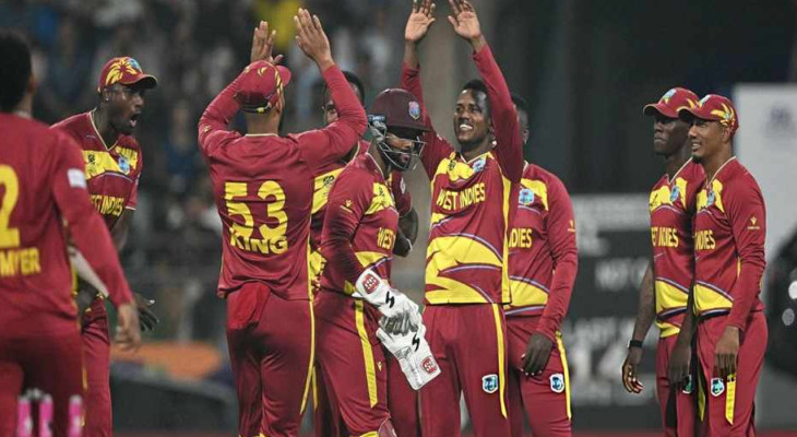 রেকর্ড গড়েই জিতল ওয়েস্ট ইন্ডিজ