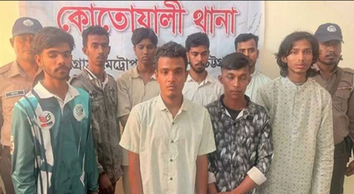 ঝটিকা মিছিল থেকে ছাত্রলীগ-যুবলীগের ৮ জন আটক