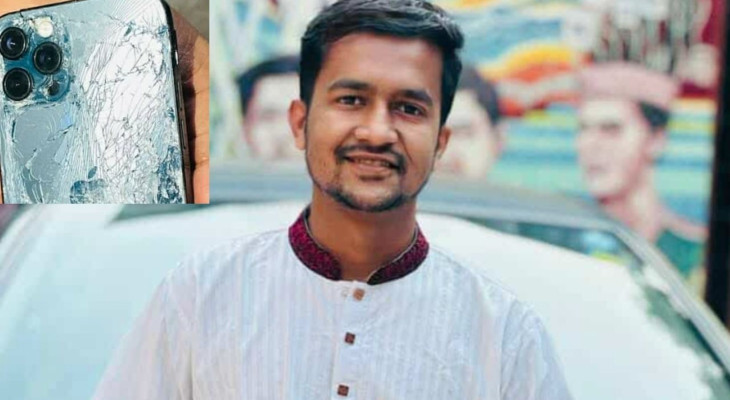 থানায় জিডি করতে গিয়ে পুলিশী হামলার শিকার ঢাবি শিক্ষার্থী, আইফোন ভাঙচুর