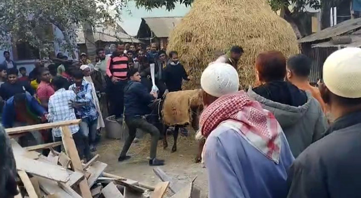 নওগাঁয় জামায়াত-বিএনপির সংঘর্ষ, আহত ১০