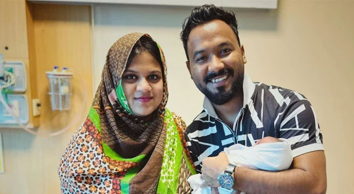 ফের বাবা হলেন অভিনেতা জিয়াউল হক পলাশ