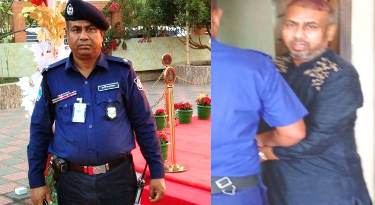 বগুড়ার শাজাহানপুর থানার সাবেক ওসি আলমগীর কারাগারে