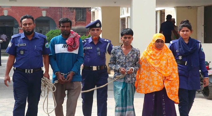 পাবনার বেড়ায় অটোরিকশা চালক ফজলু হত্যার রহস্য উদঘাটন স্ত্রীসহ গ্রেফতার ৩