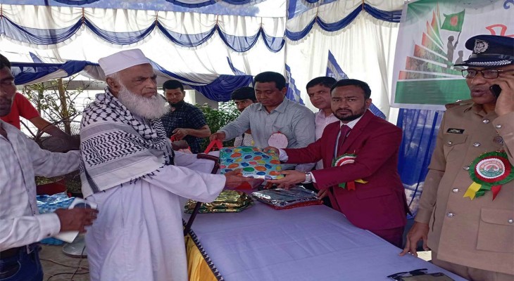 পাবনার ভাঙ্গুড়ায় ৭৭ বীর মুক্তিযোদ্ধাকে সংবর্ধনা প্রদান