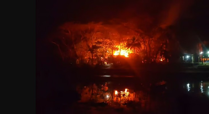 মাদারীপুরে ৪০ বাড়িতে ভাঙচুর-লুটপাট-অগ্নিসংযোগ